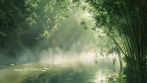 竹林古风