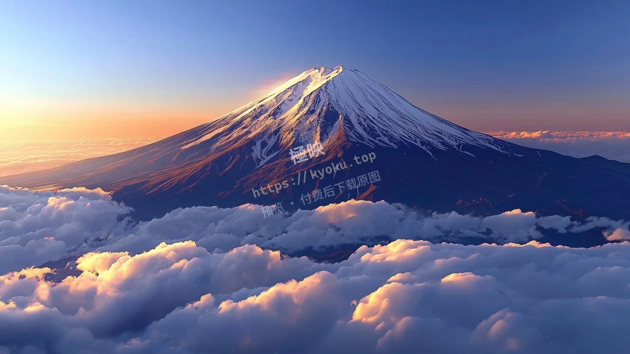 云海雪山
