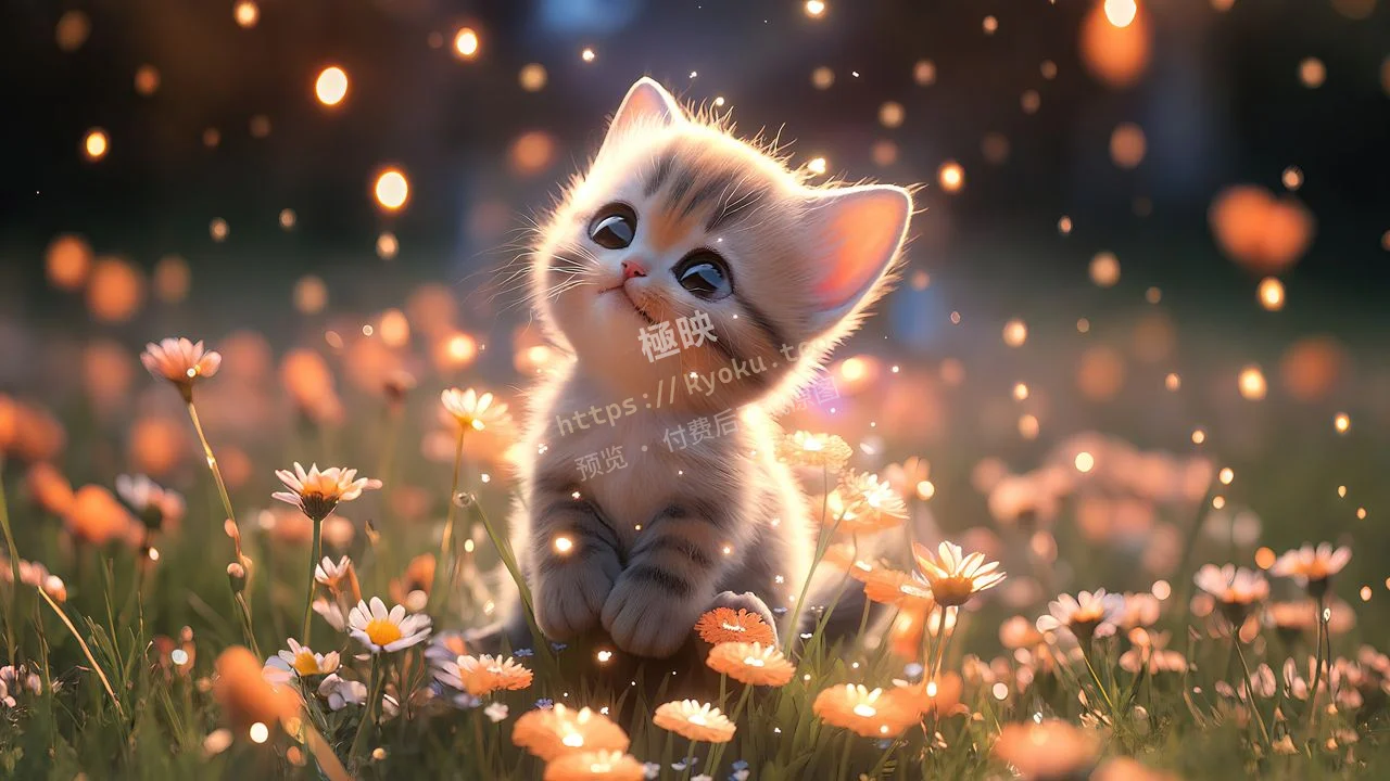 可爱小猫