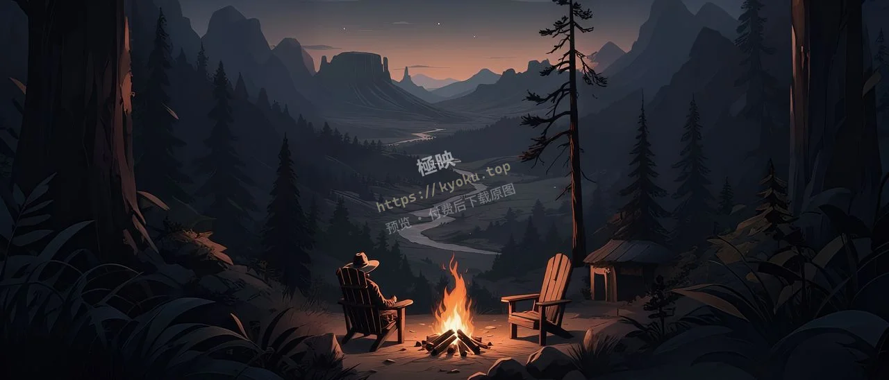 山下的露营