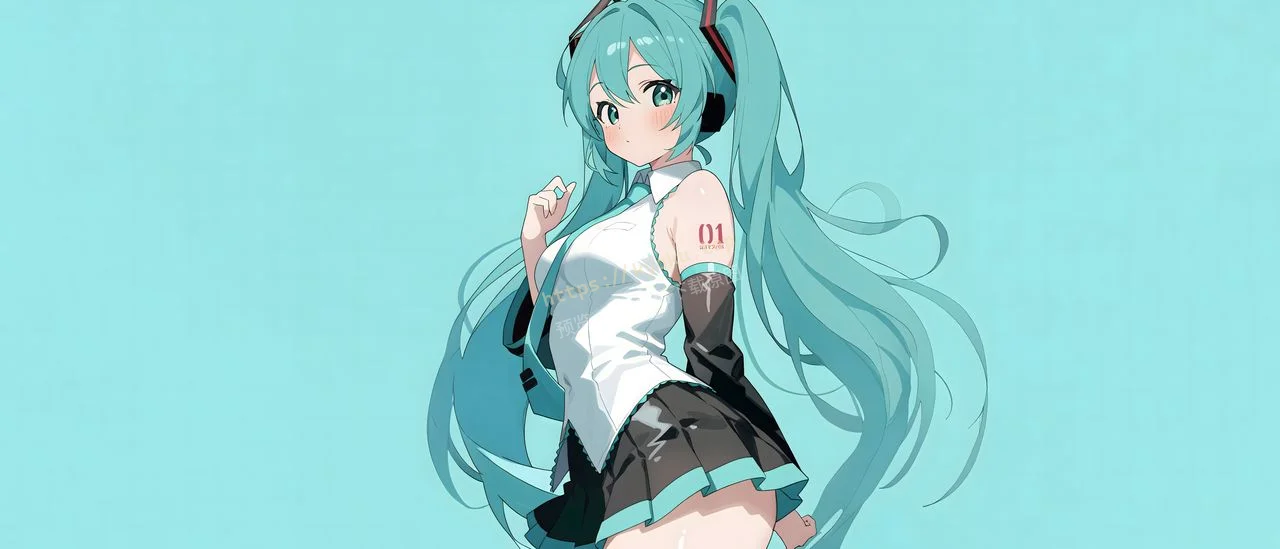 初音未来清新萌系