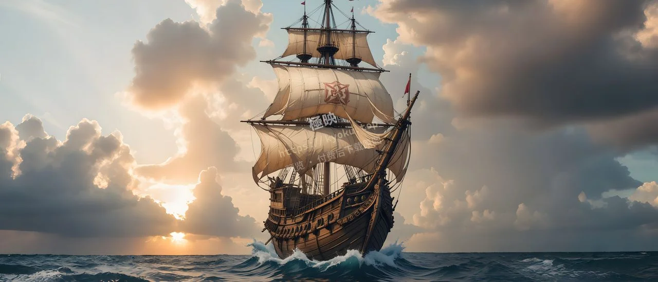 复古帆船