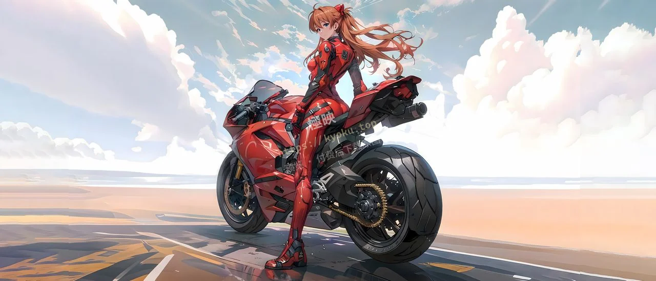 EVA明日香战斗服机车