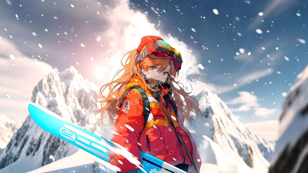EVA明日香滑雪