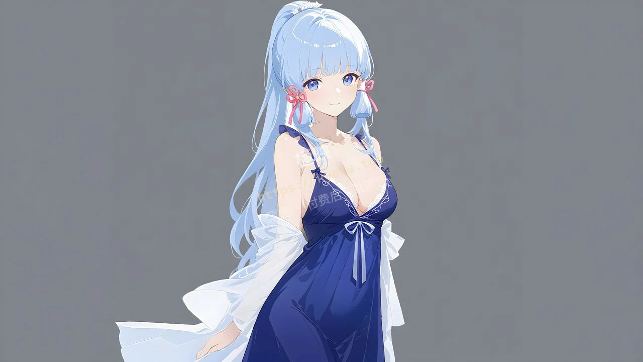 原神神里绫华吊带睡裙