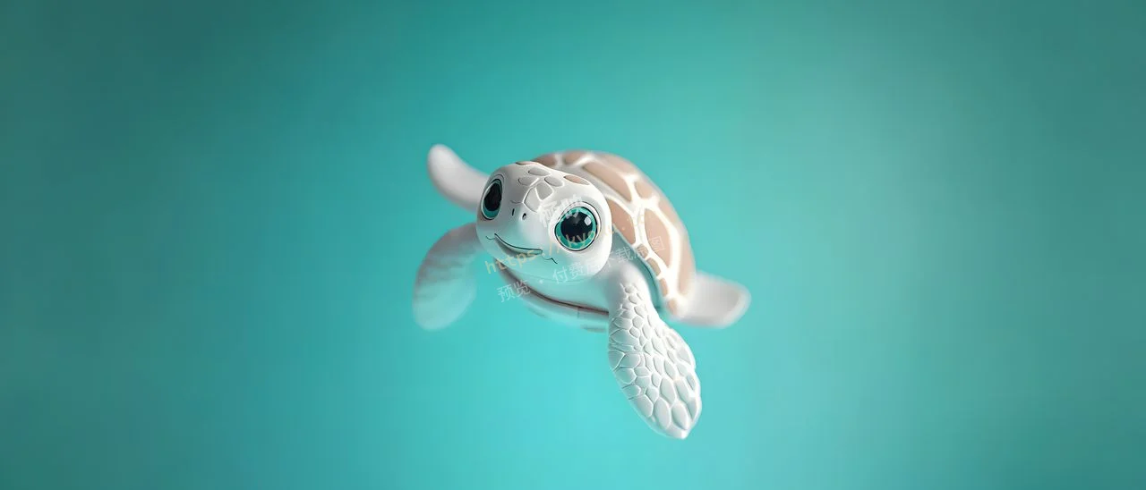 萌宠治愈小海龟