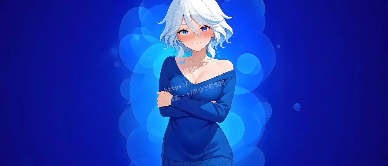 原神芙宁娜蓝调松弛