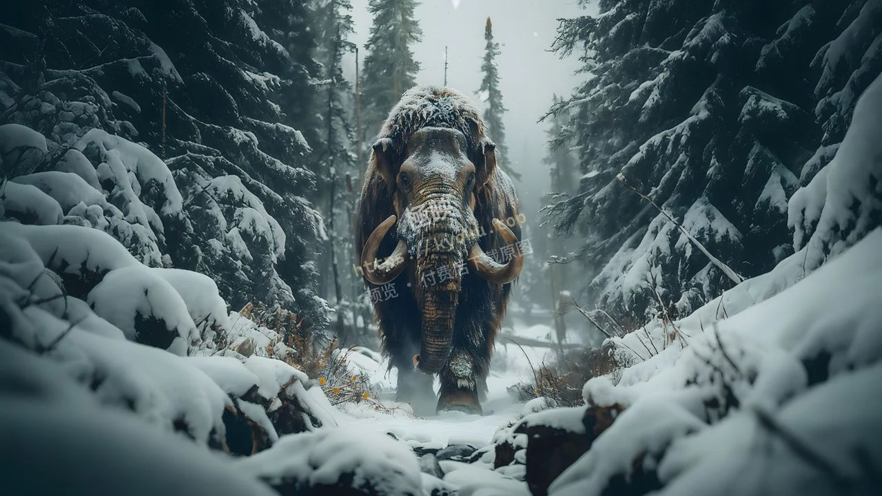 雪地猛犸象