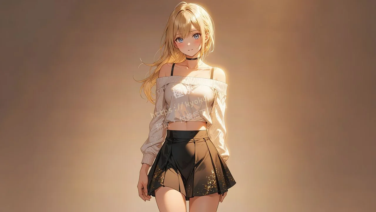 金发二次元少女