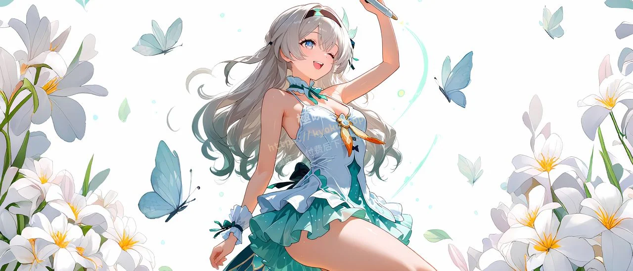 崩坏星穹铁道流萤清新风