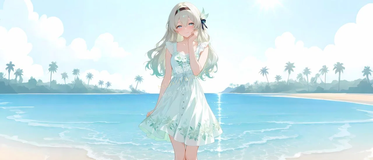 崩坏流萤夏日海滨