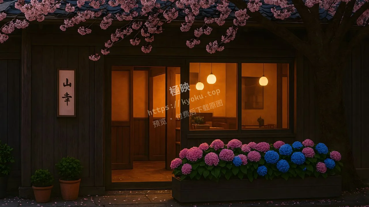 氛围感和风樱花小店