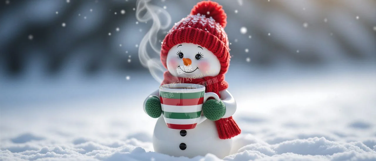 冬日治愈雪人