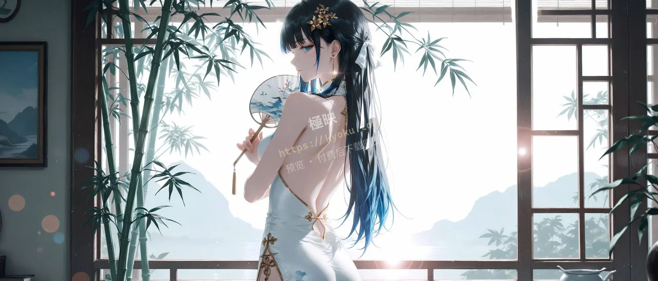 鸣潮白芷竹林国风