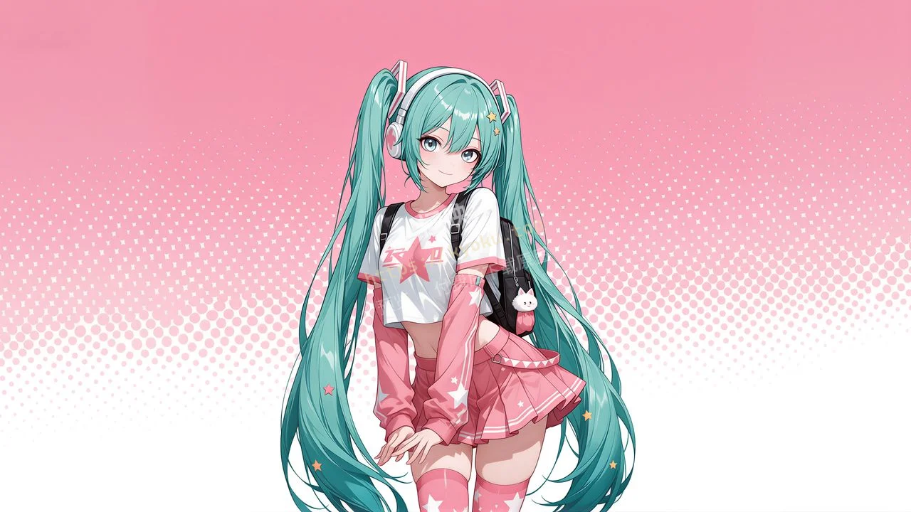 初音未来粉调二次元