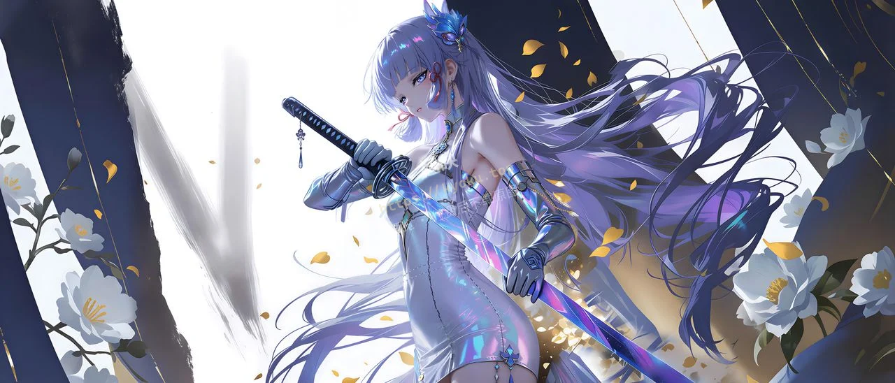 神里绫华清冷冰韵