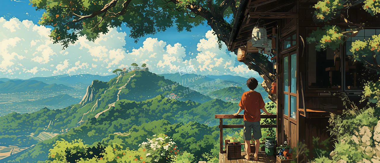 治愈森林山中小屋