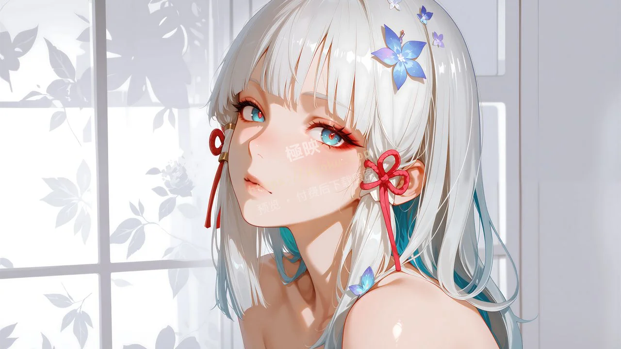 神里绫华窗边柔光