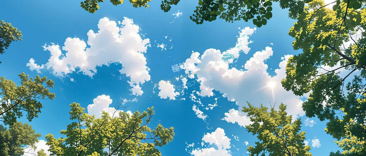 夏木晴空治愈风景