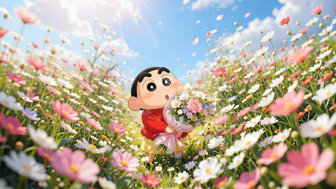 春日漫野花海小新