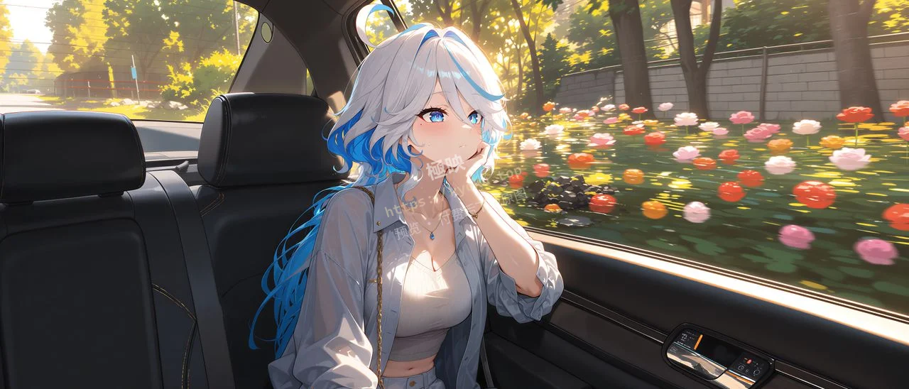 原神芙宁娜午后车窗