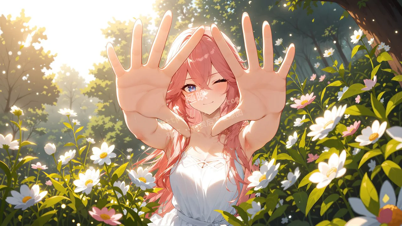 原神八重神子夏日林间