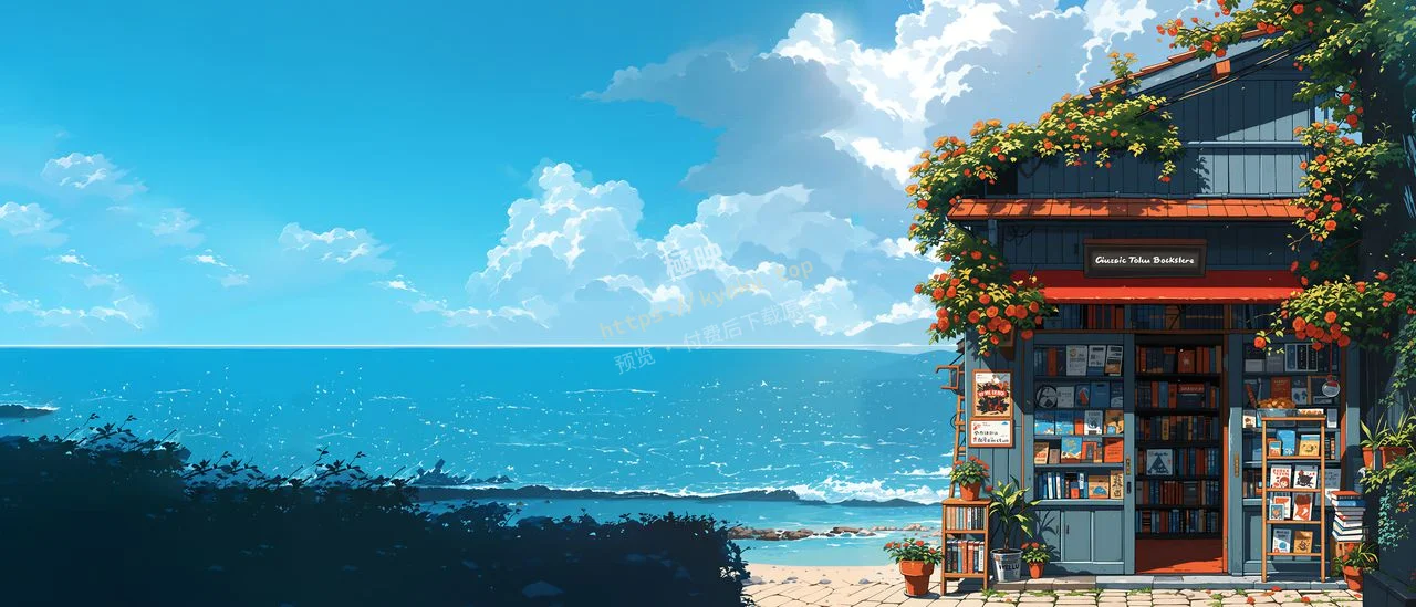 治愈海滨杂货书屋